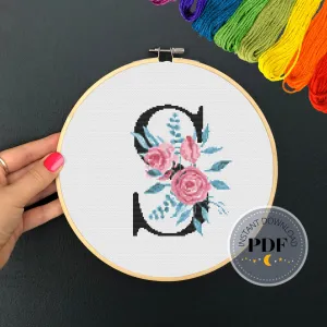Letter S Cross Stitch Pattern #72