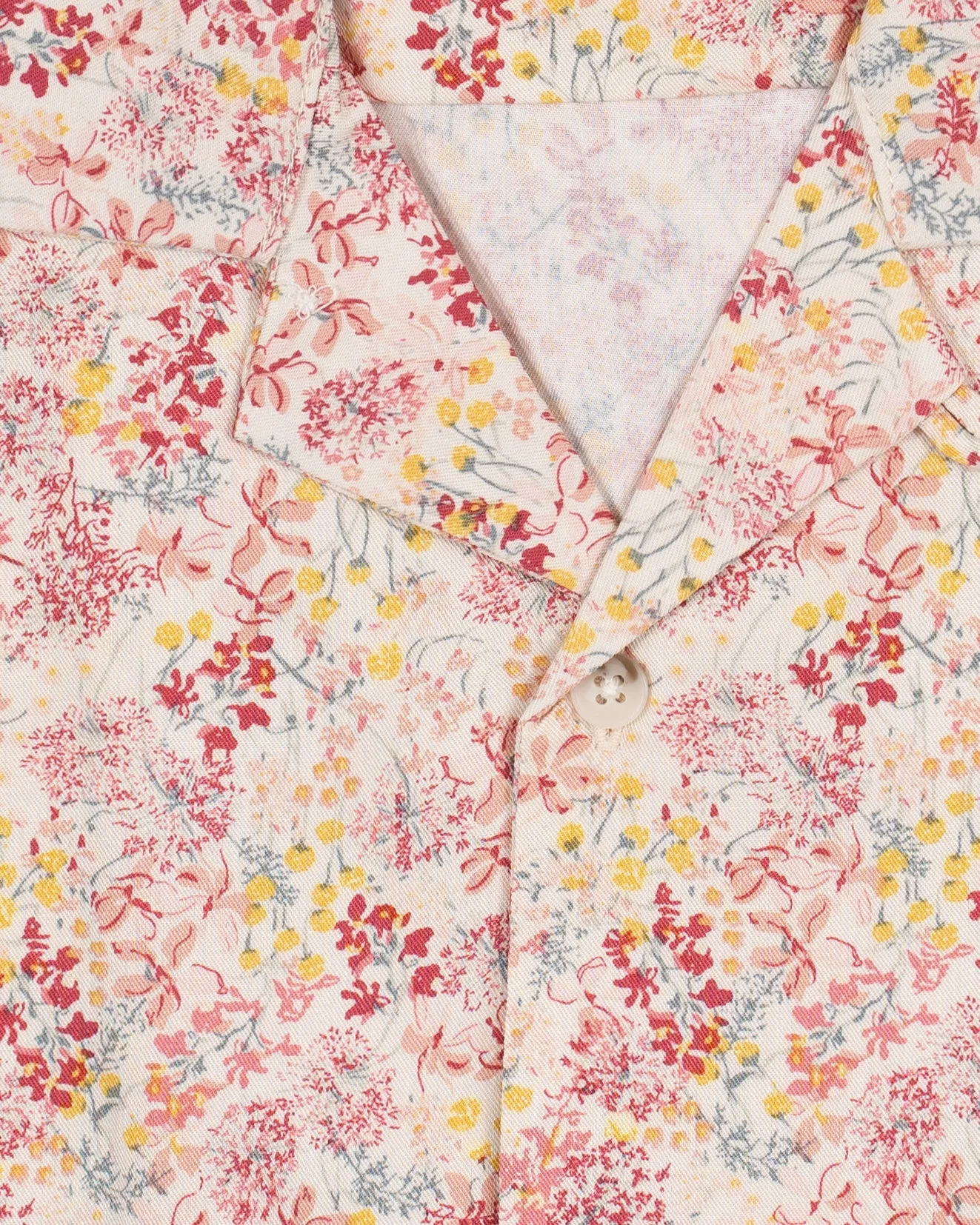 Light Floral Founder Short Sleeve
