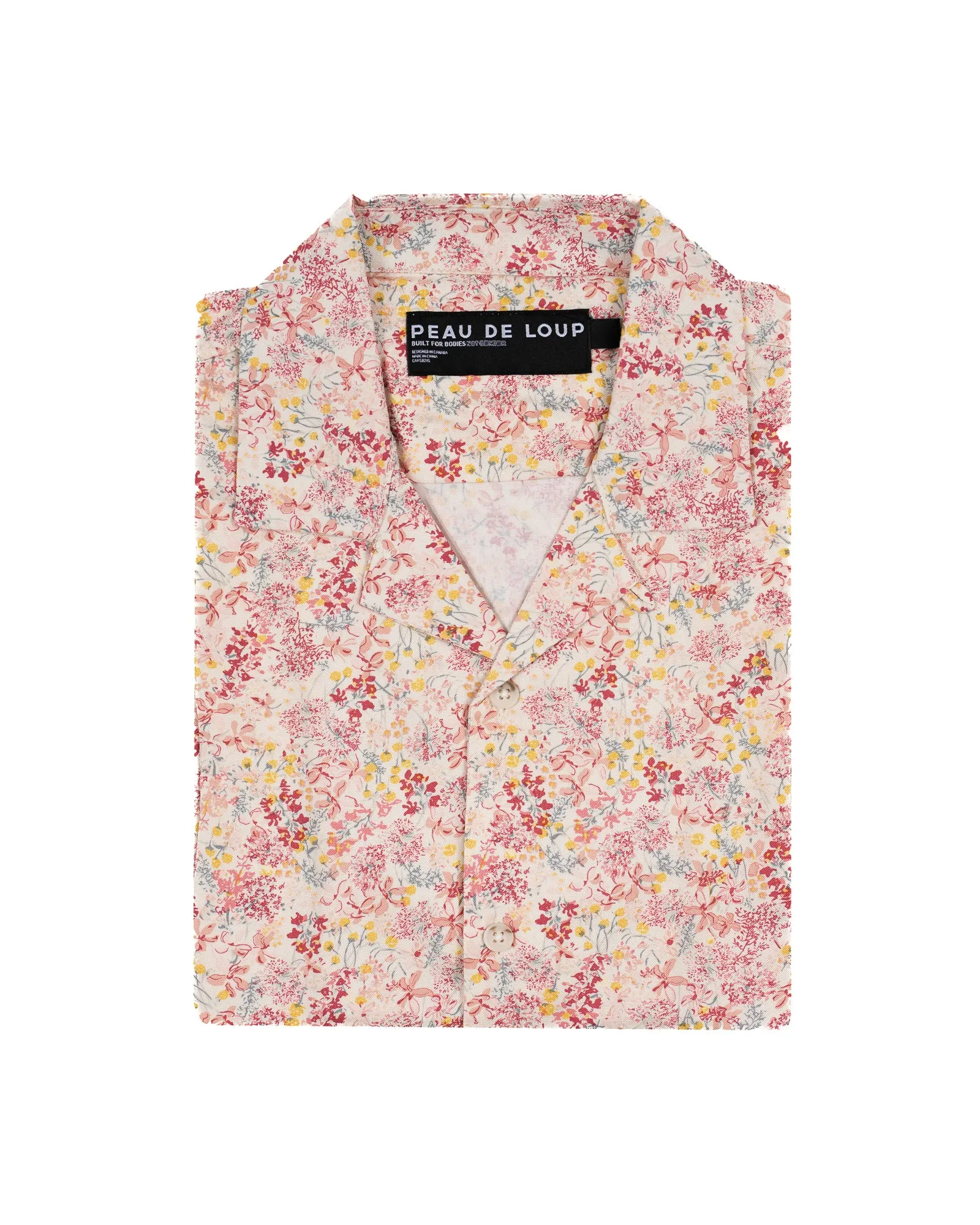 Light Floral Founder Short Sleeve