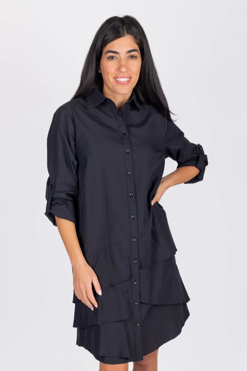 LILIAN DRESS (BLACK)