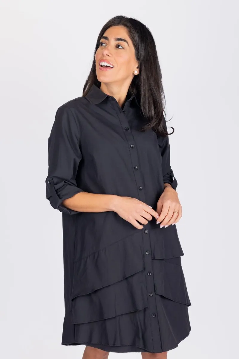 LILIAN DRESS (BLACK)