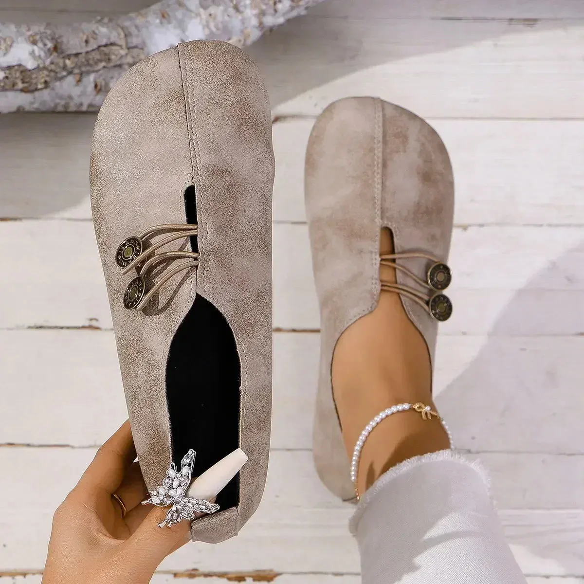 Liliane™ – Orthopaedic Suede Loafers
