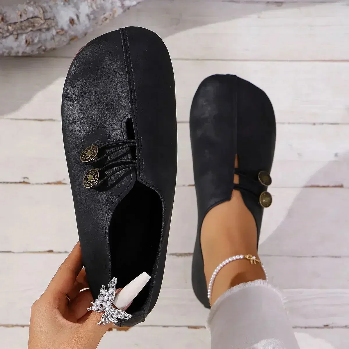 Liliane™ – Orthopaedic Suede Loafers