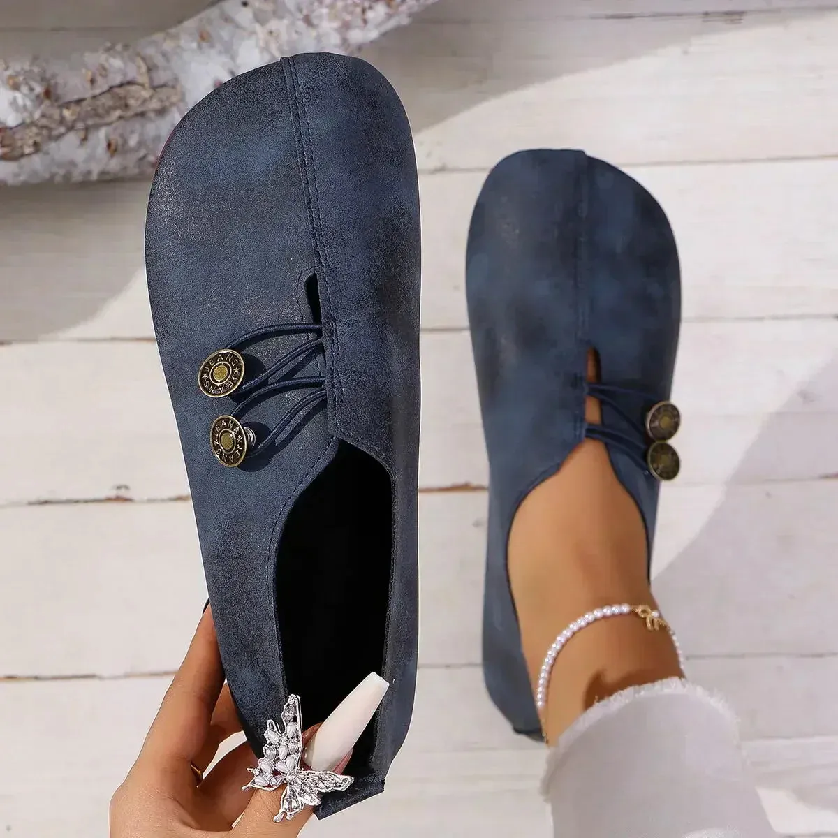 Liliane™ – Orthopaedic Suede Loafers
