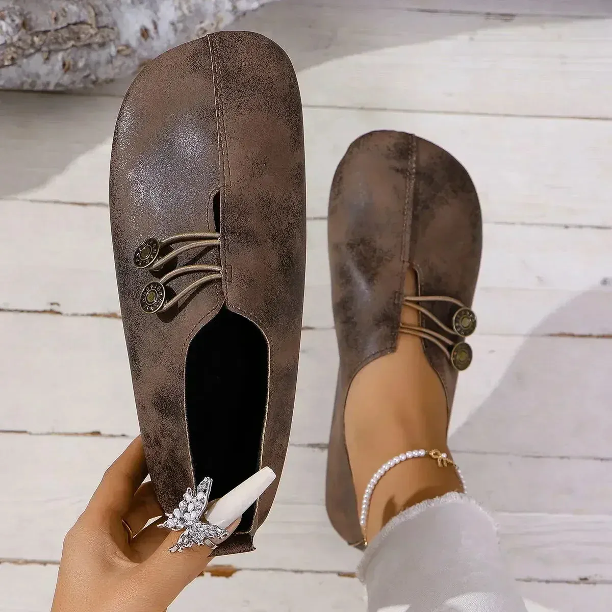 Liliane™ – Orthopaedic Suede Loafers