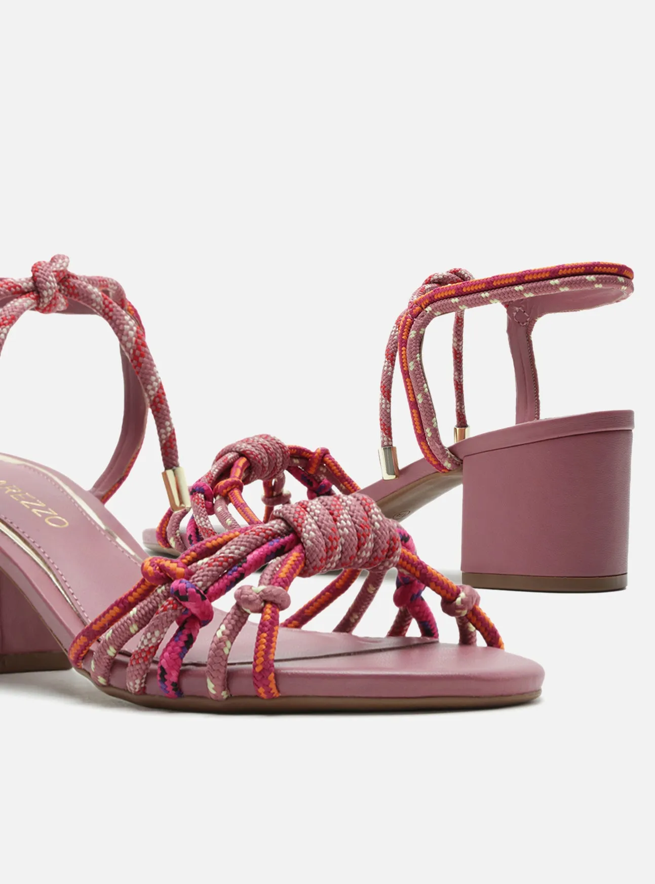 Lillian Mid Block Sandal