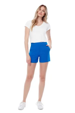 LISA PALERMO SHORT - black, emerald, cobalt or fuchsia