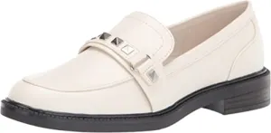 Marc Fisher Women's Cancia2 Loafer, Ivory, 9