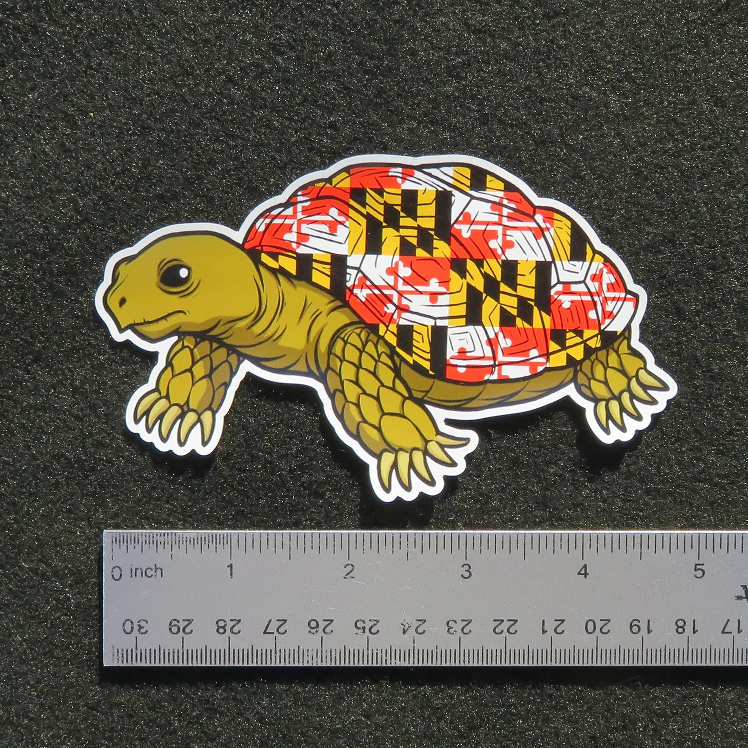 Maryland Flag Turtle Magnet