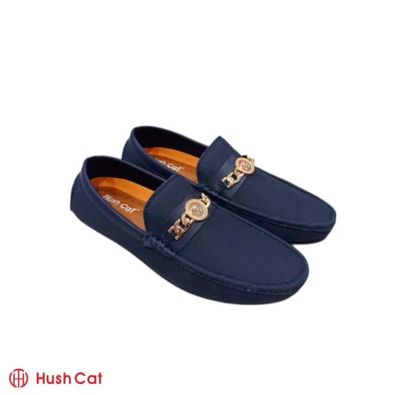 Men's Blue Suede Executive Loafer