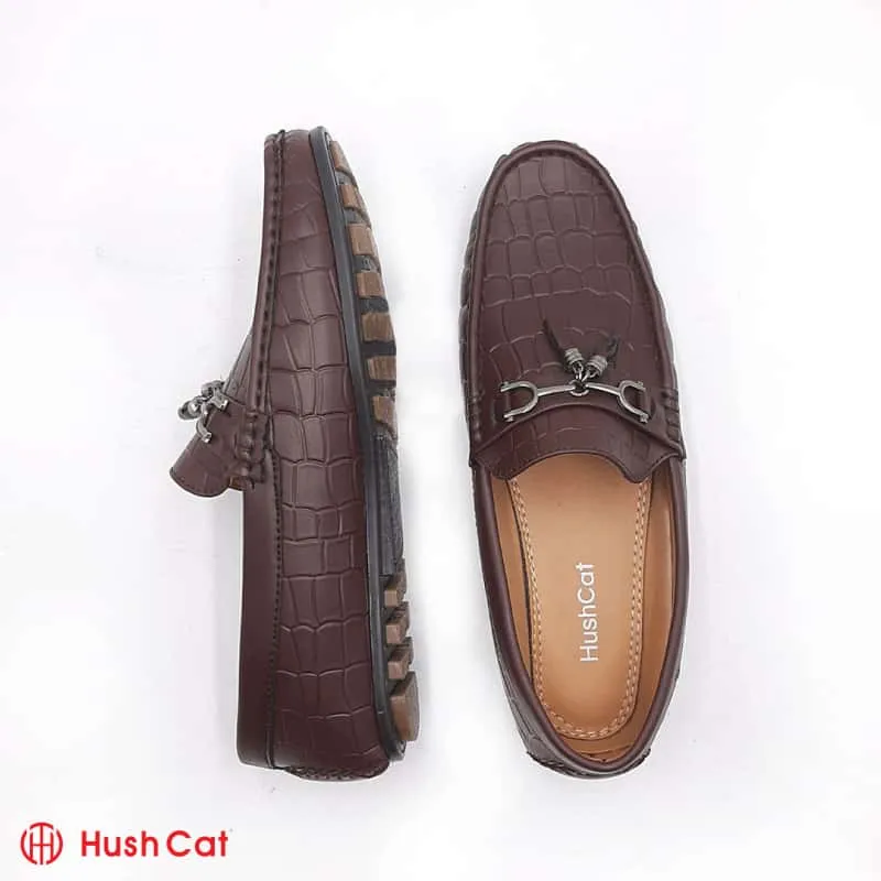 Men's BROWN  Medicated Cow Leather Loafer