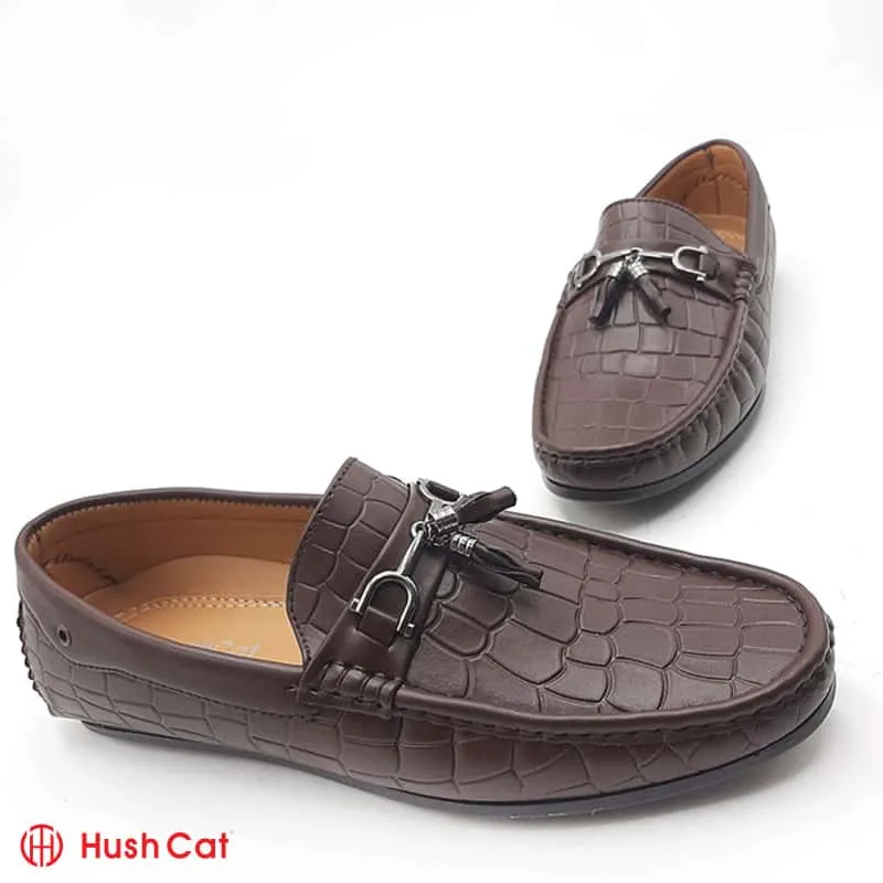 Men's BROWN  Medicated Cow Leather Loafer