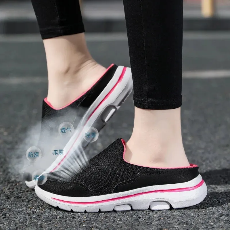 Men’s Casual Mesh Shoes – Breathable Flat Slippers