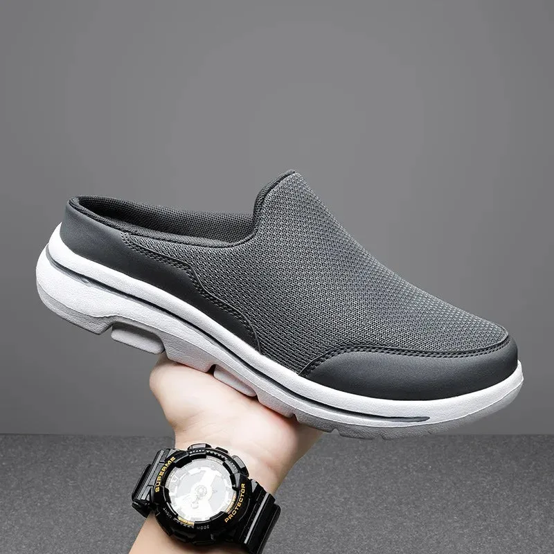 Men’s Casual Mesh Shoes – Breathable Flat Slippers