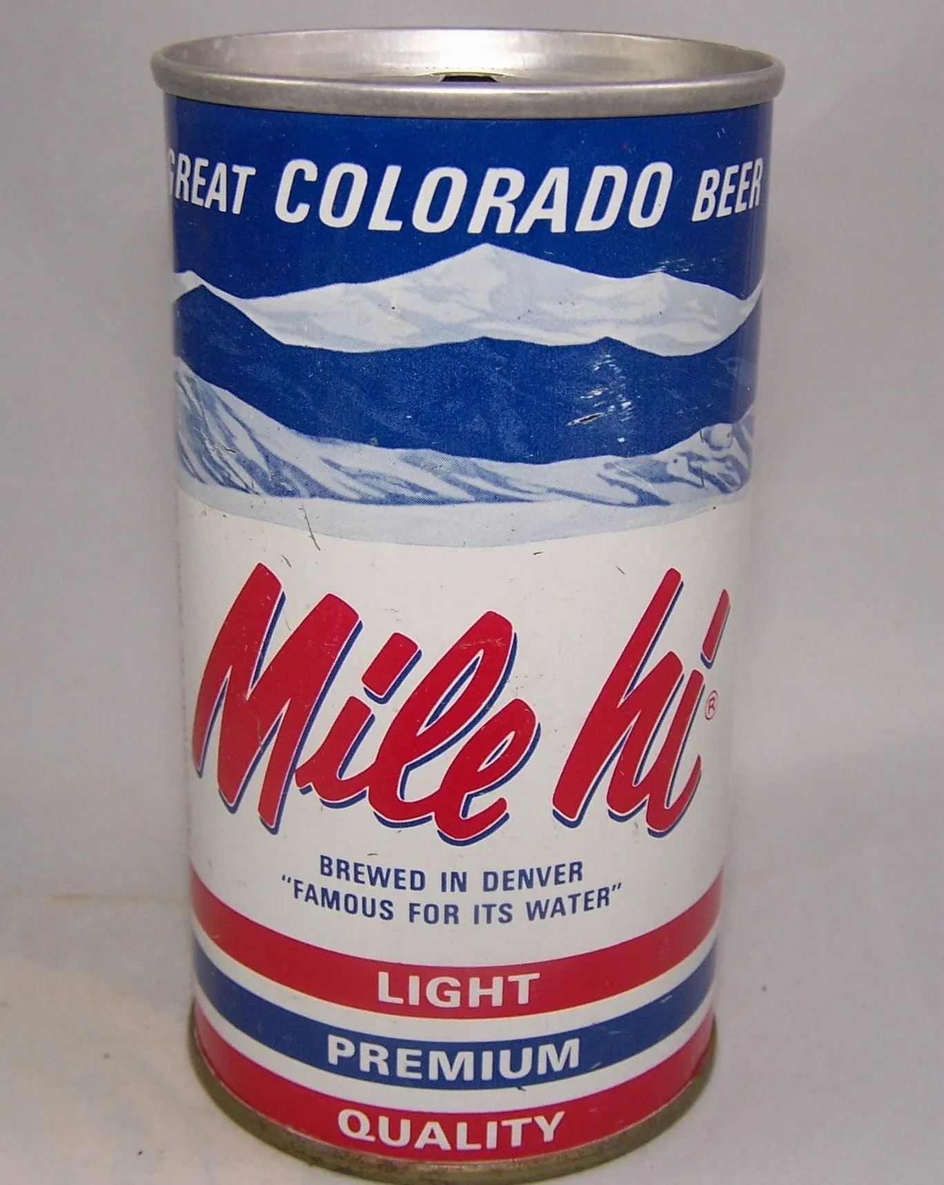 Mile Hi Light Premium Beer, USBC II 93-40, Grade 1/1  Sold on 05/01/19