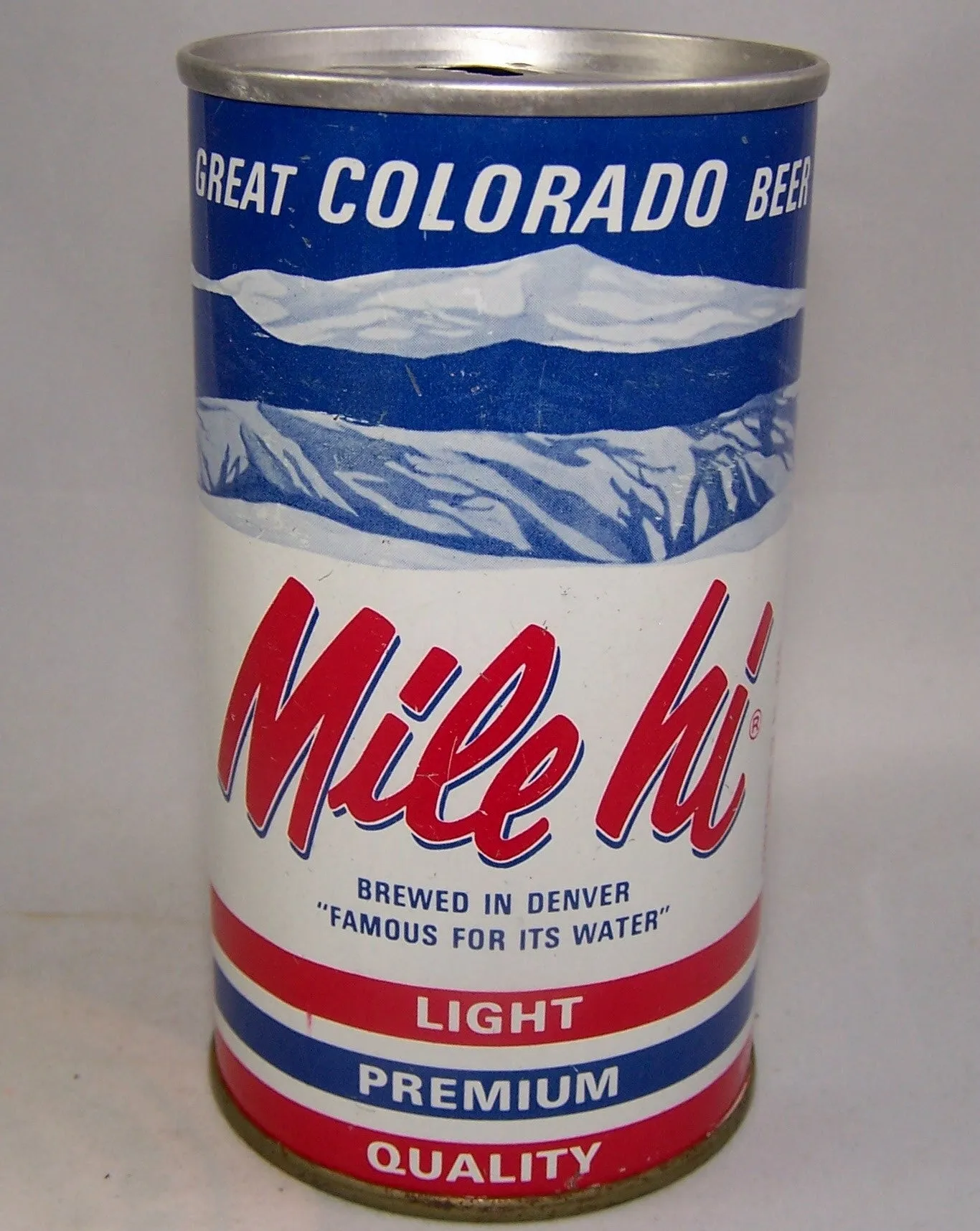 Mile Hi Light Premium Beer, USBC II 93-40, Grade 1/1  Sold on 05/01/19