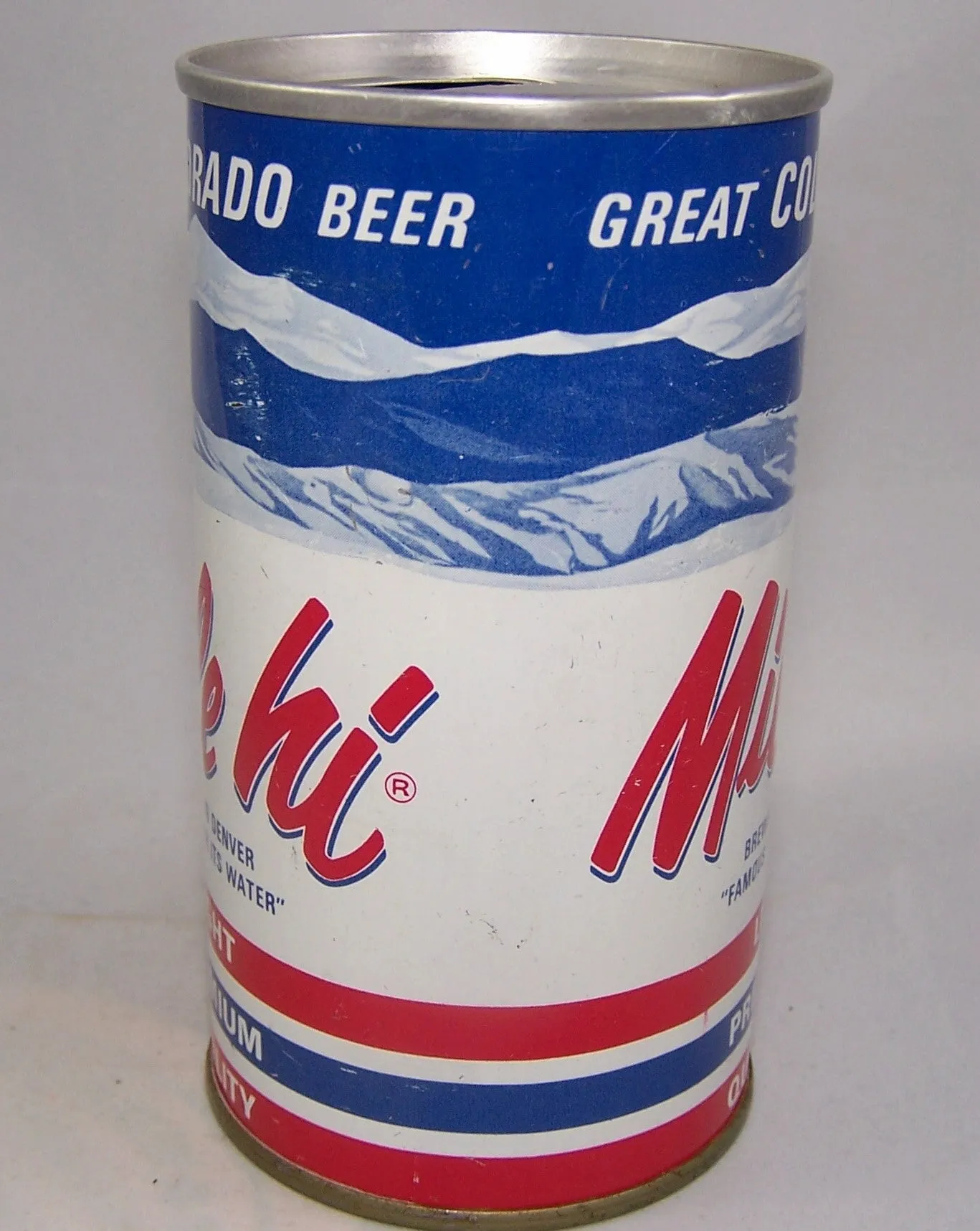 Mile Hi Light Premium Beer, USBC II 93-40, Grade 1/1  Sold on 05/01/19