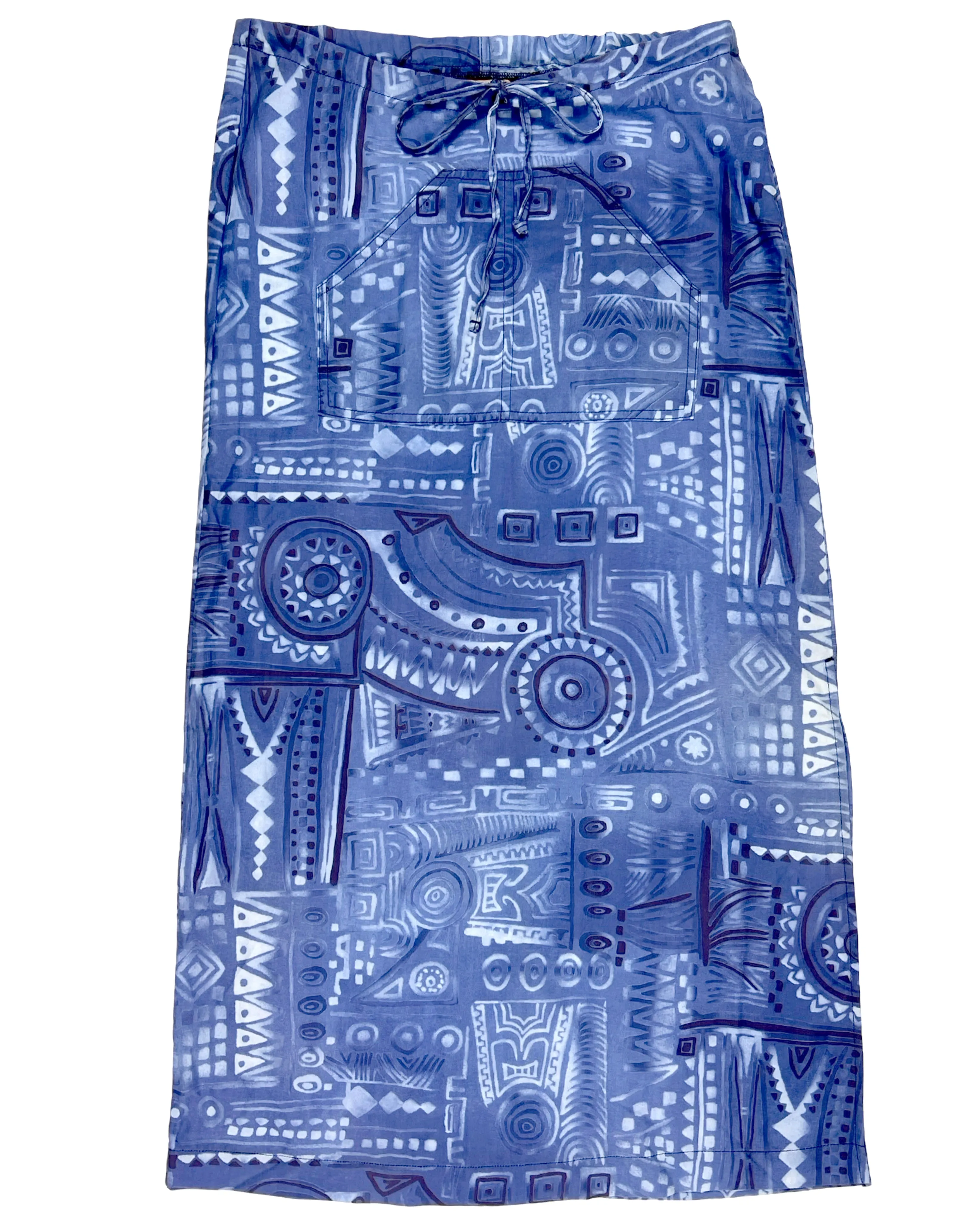 Mosquito Printed Nylon Easy Skirt