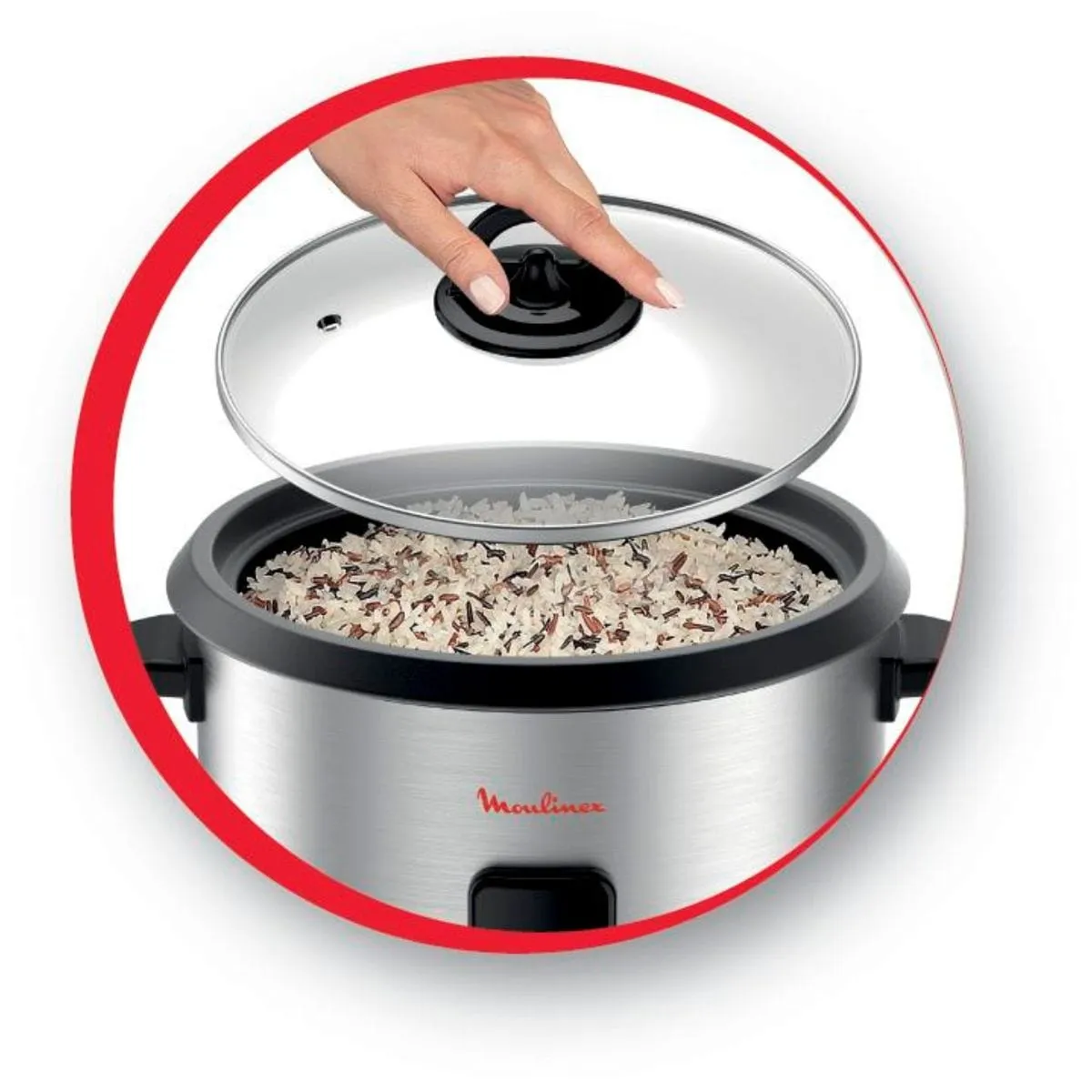 Moulinex Easy Rice 10 Cup Rice Cooker MK123D10