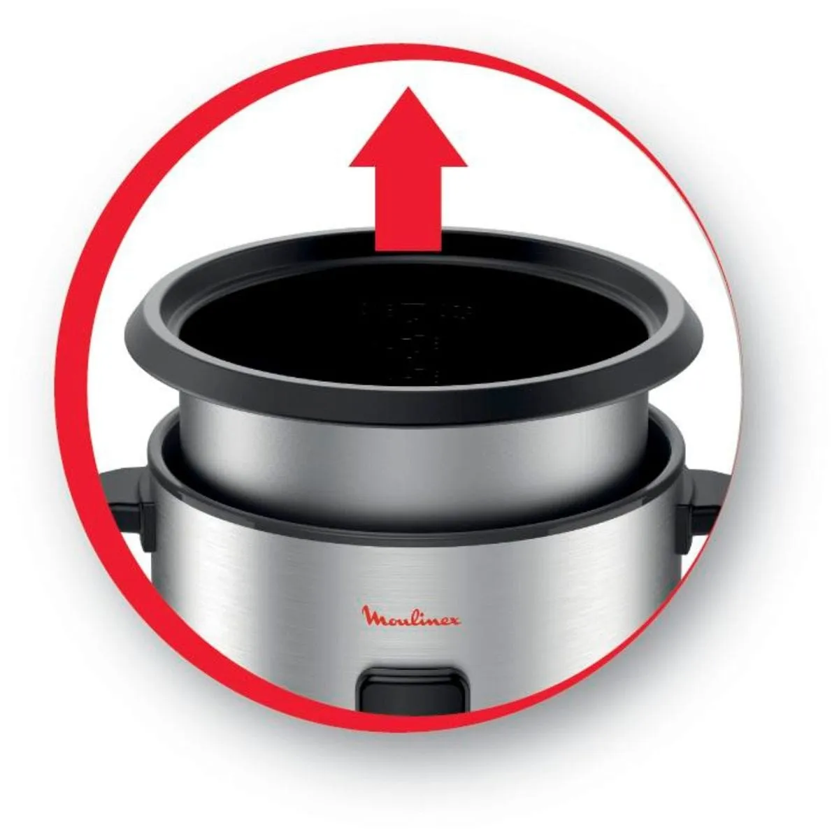 Moulinex Easy Rice 10 Cup Rice Cooker MK123D10