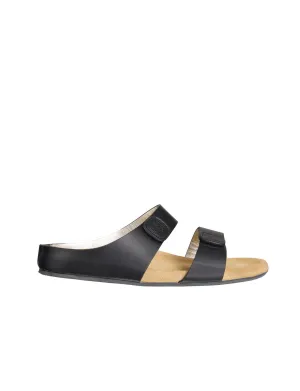 Mules Delia black leather