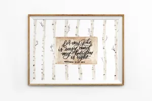 My Yoke Is Easy {Poster}