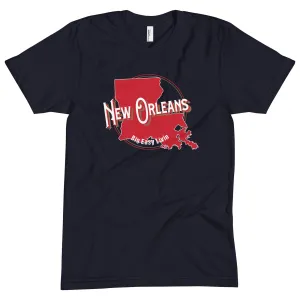 New Orleans - Big Easy Livin Unisex Crew Neck Tee