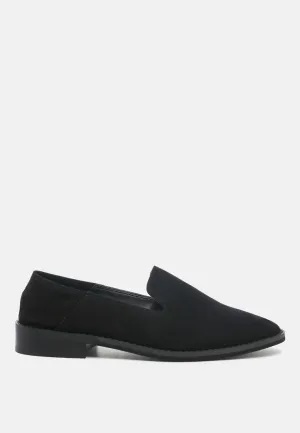 Oliwia Classic Suede Loafers By Ruw