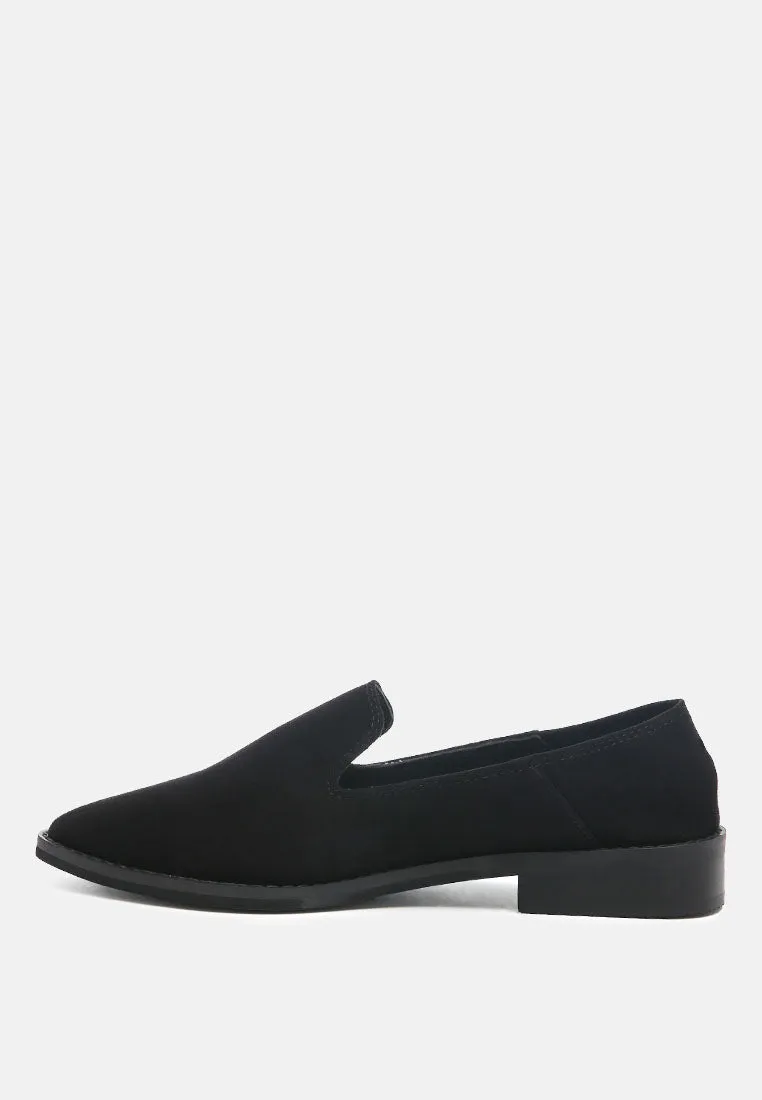 Oliwia Classic Suede Loafers By Ruw