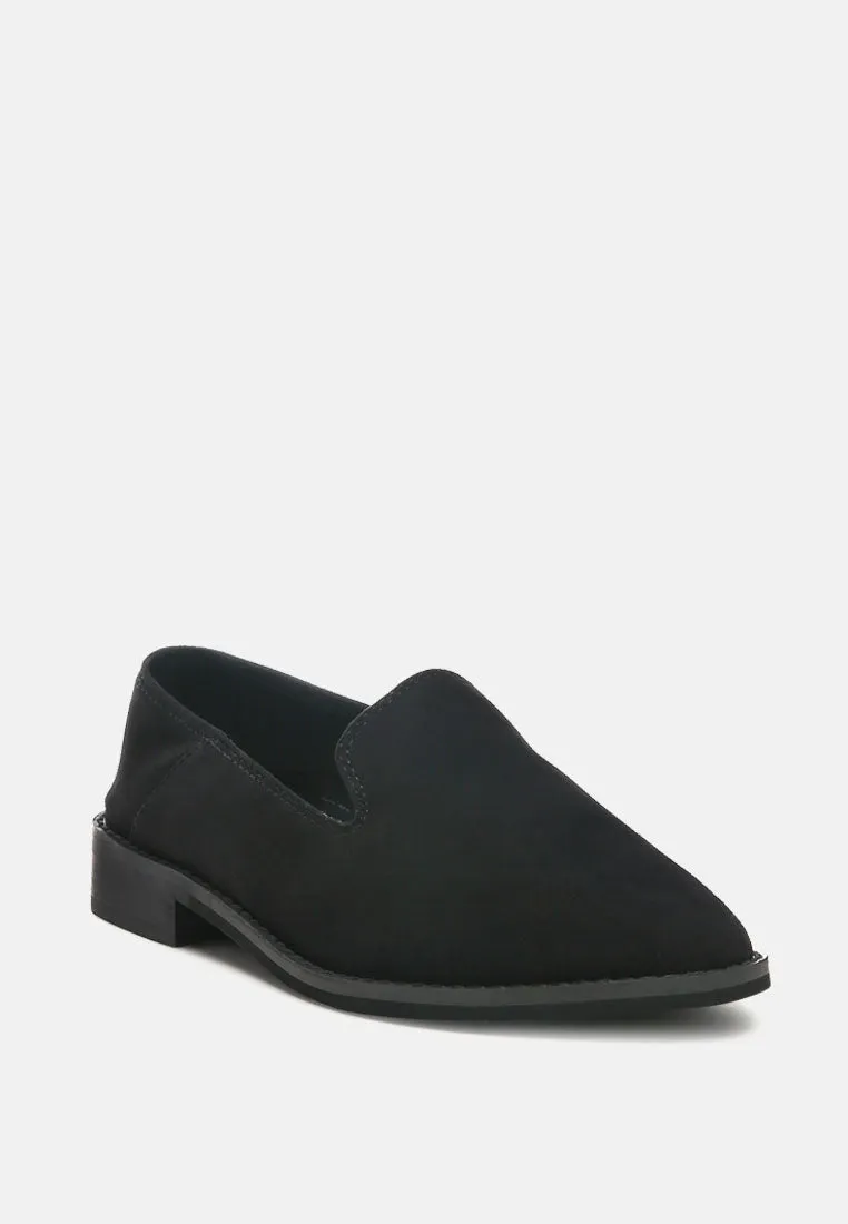Oliwia Classic Suede Loafers By Ruw