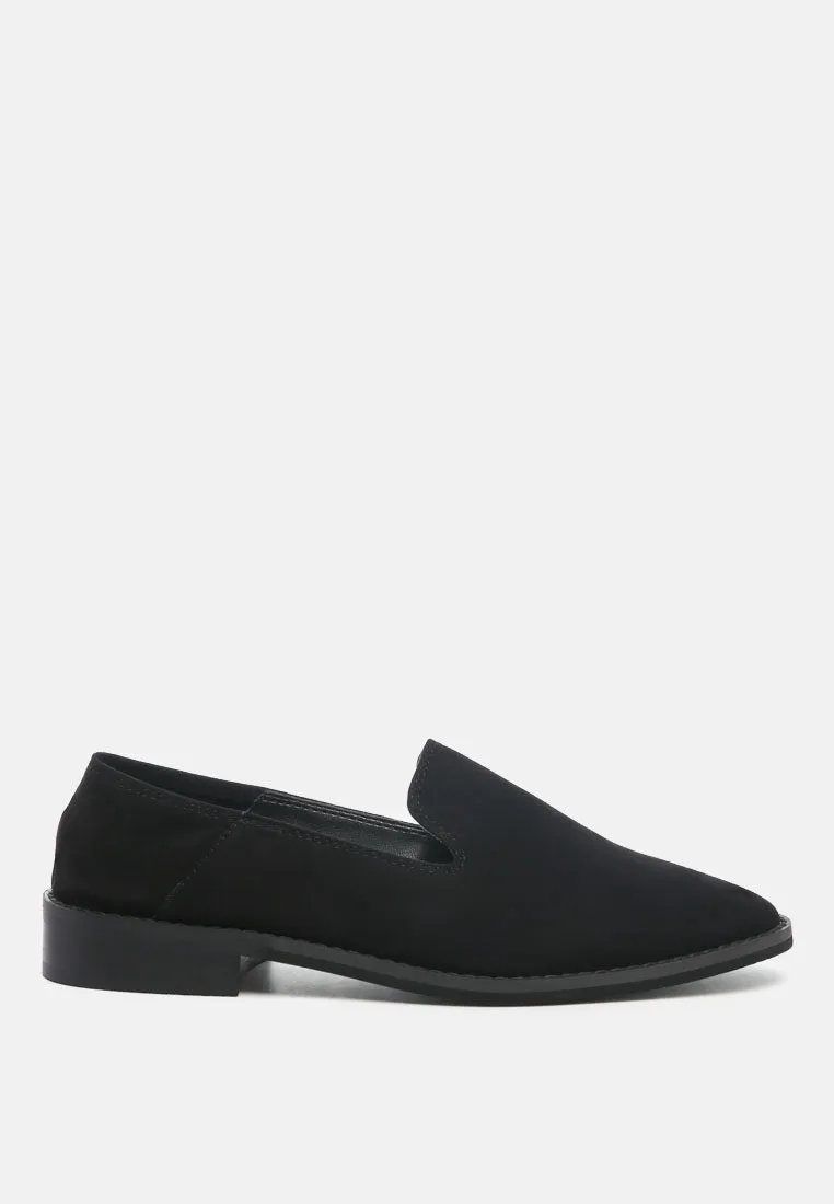 Oliwia Classic Suede Loafers By Ruw
