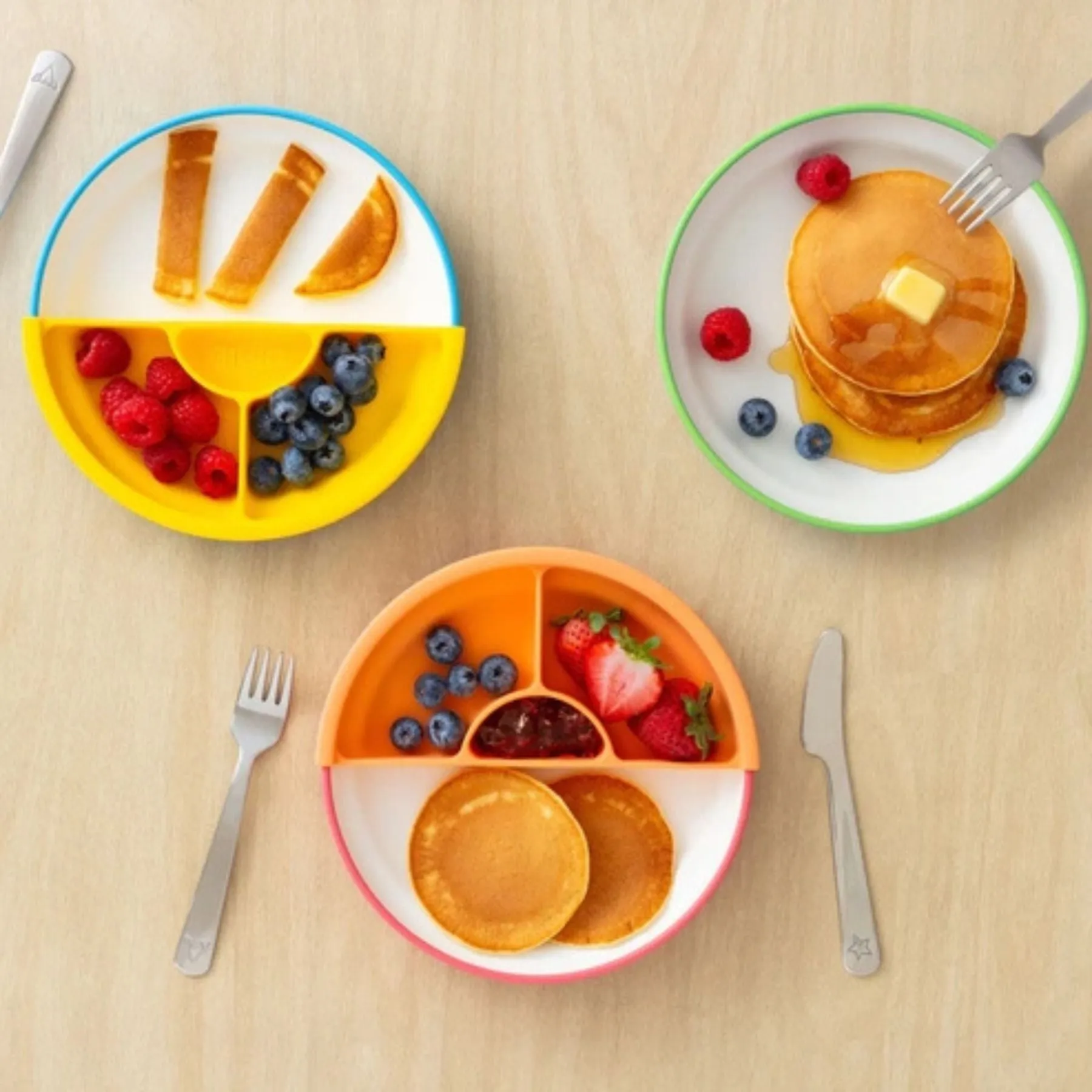 Omie Easy Scoop Plate   Divider Set