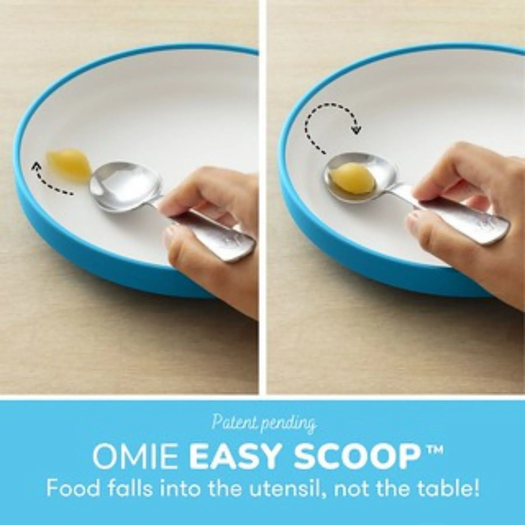 Omie Easy Scoop Plate   Divider Set