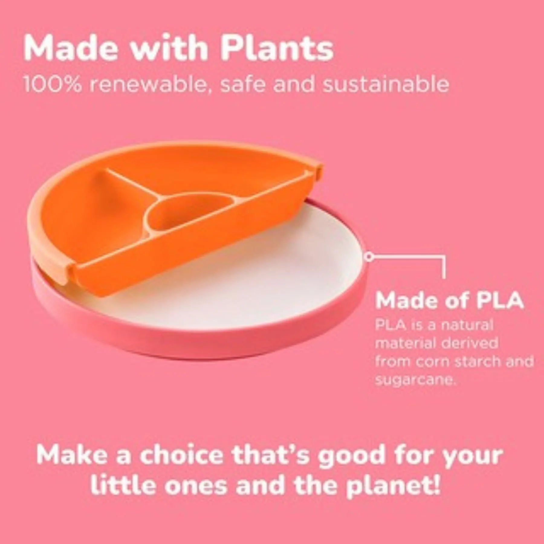 Omie Easy Scoop Plate   Divider Set