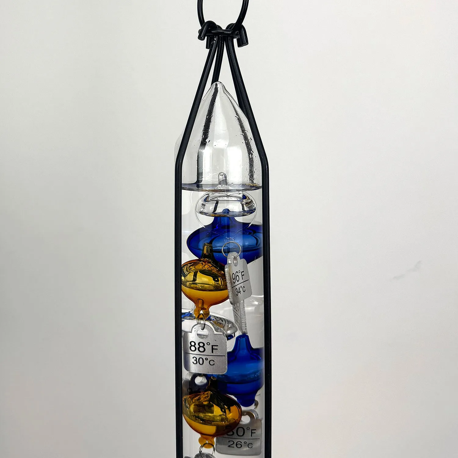 Outdoor Hanging (23" Tall) Galileo Thermometer - 2025 Update