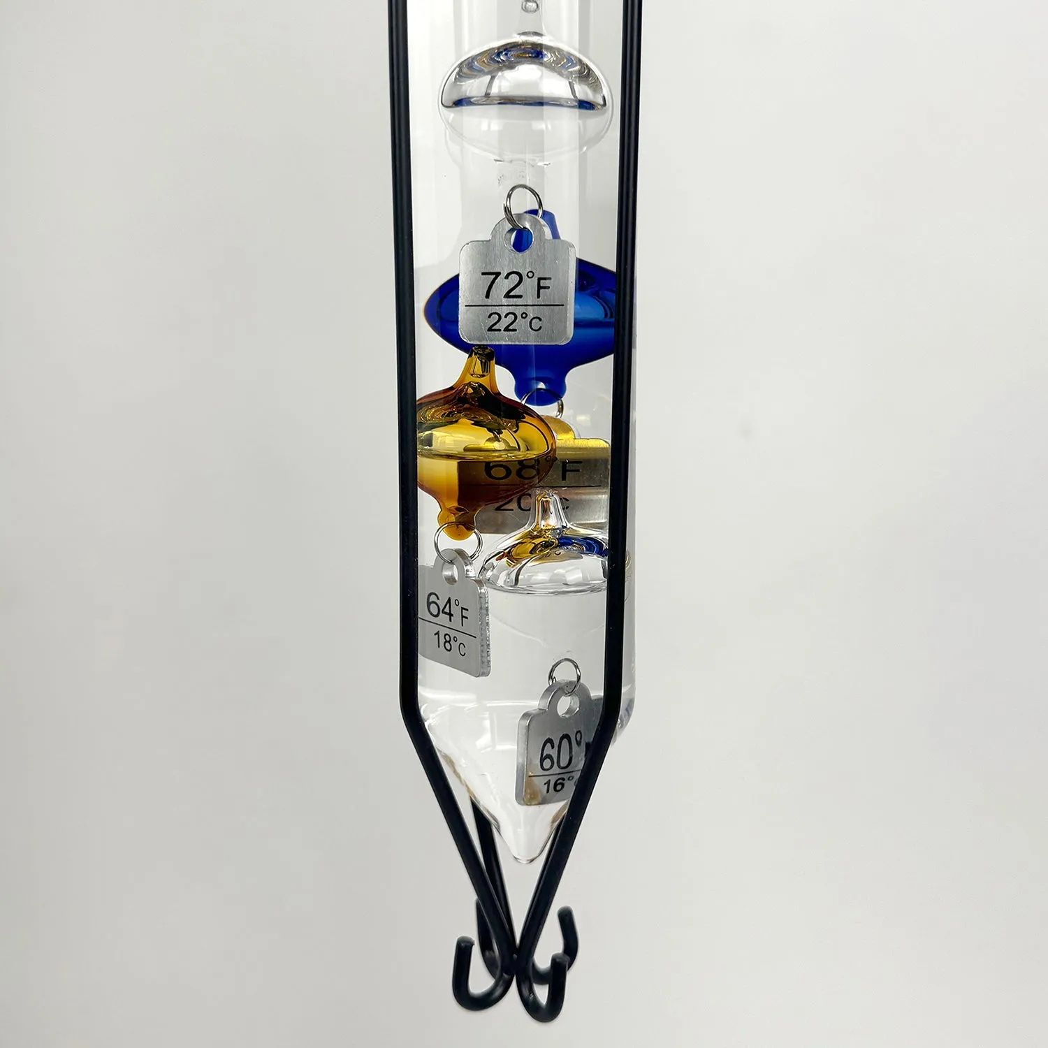 Outdoor Hanging (23" Tall) Galileo Thermometer - 2025 Update