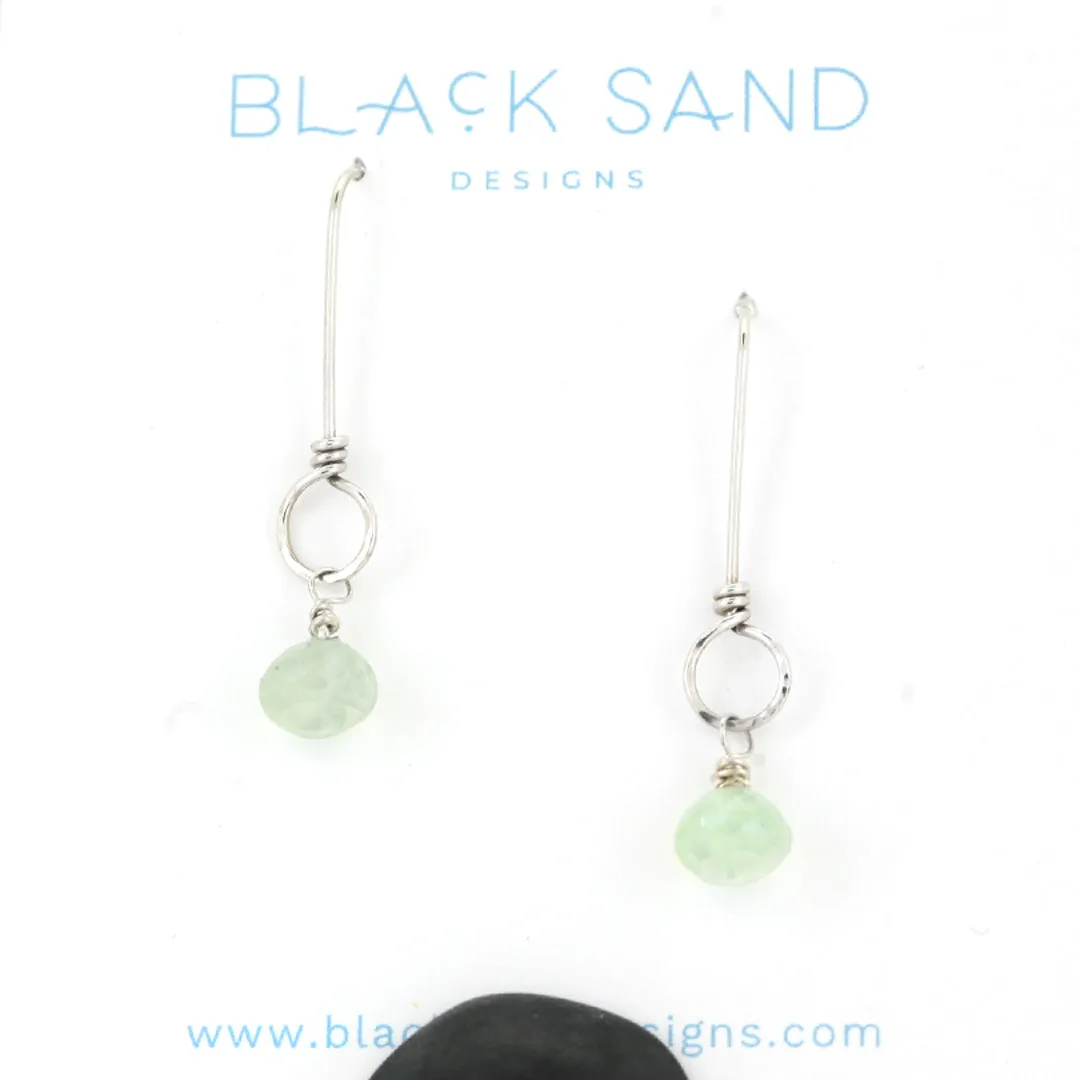 Peridot Drops Dangle Earrings - SERENITY