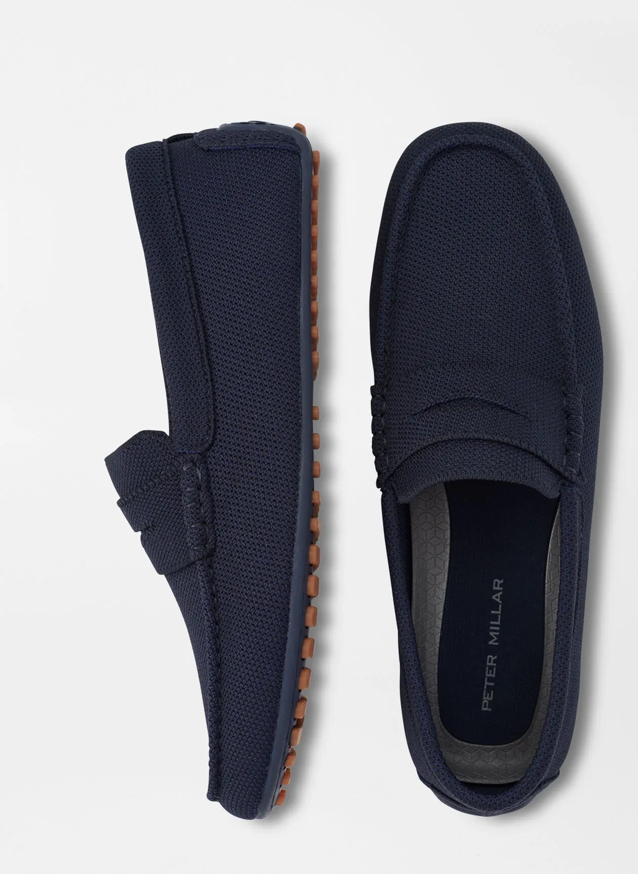 Peter Millar Cruise Knit Driver in Navy