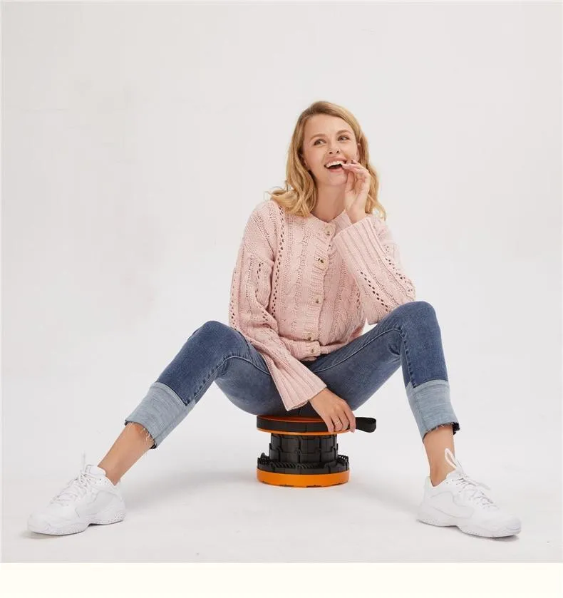Portable Retractable Folding Stool
