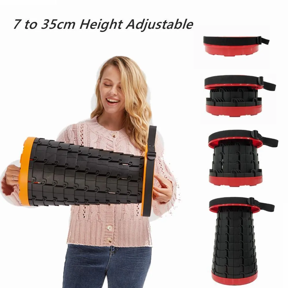 Portable Retractable Folding Stool