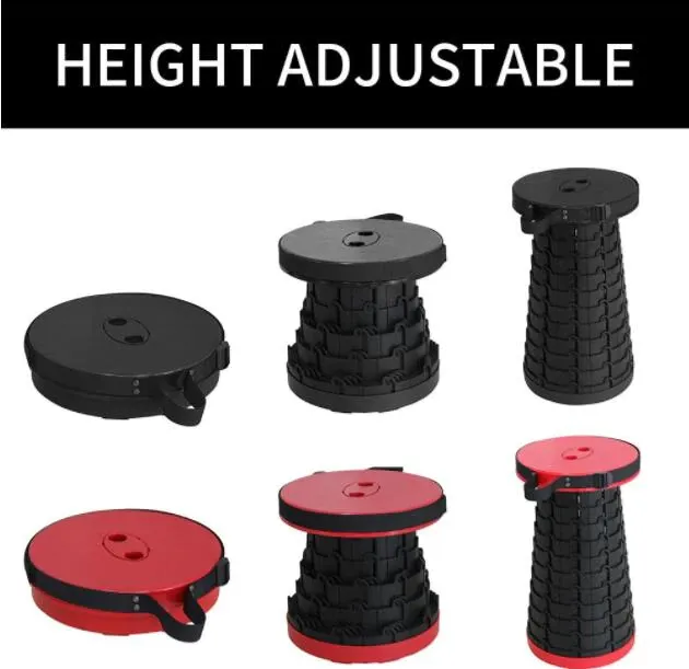 Portable Retractable Folding Stool