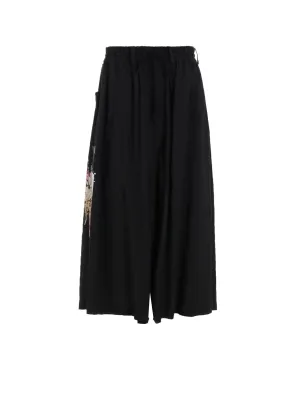 RAYON LOAN “LILY“ PRINTED CULOTTE PANT