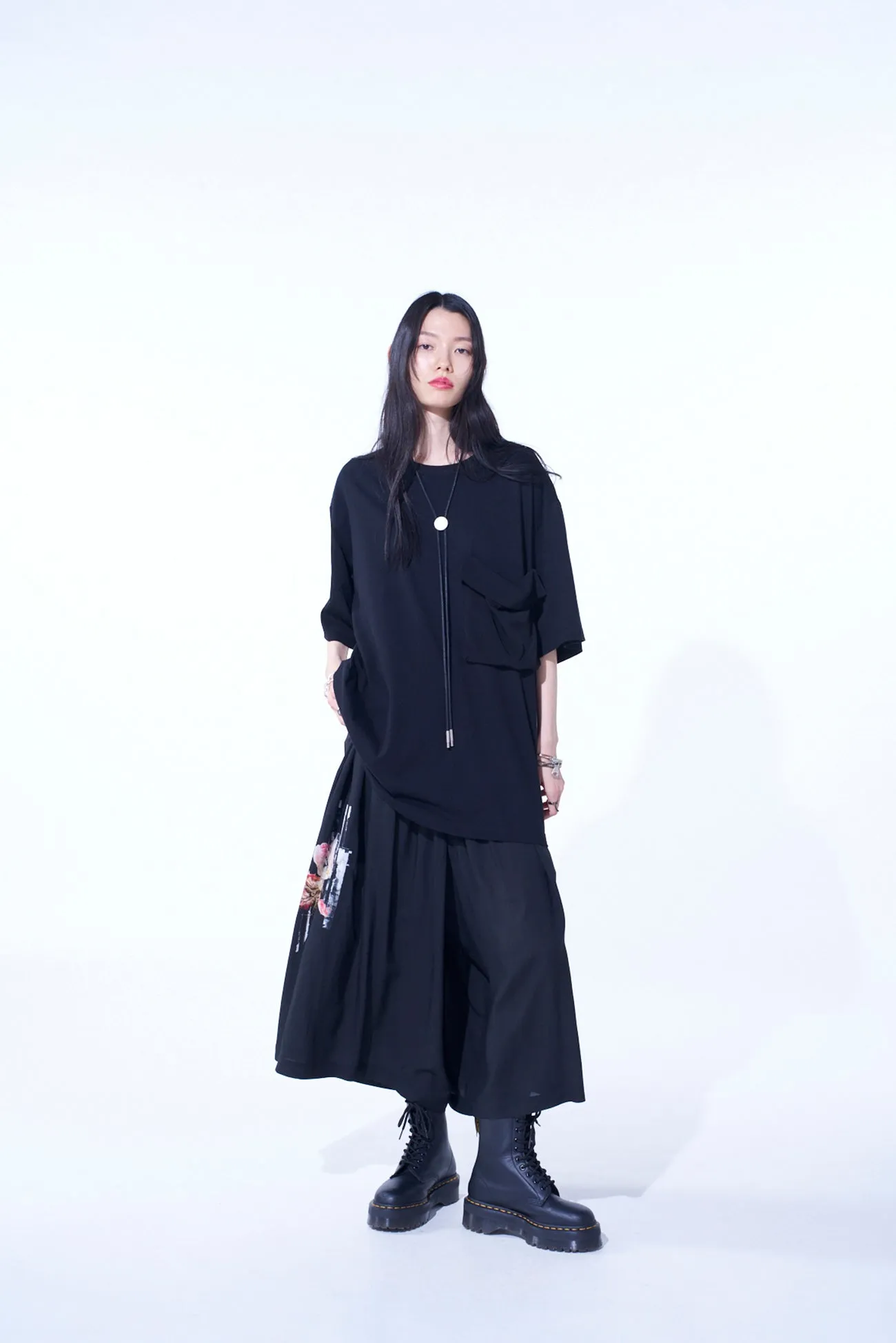 RAYON LOAN “LILY“ PRINTED CULOTTE PANT