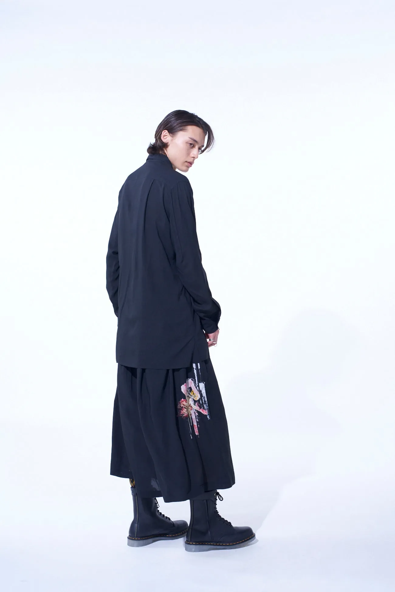 RAYON LOAN “LILY“ PRINTED CULOTTE PANT