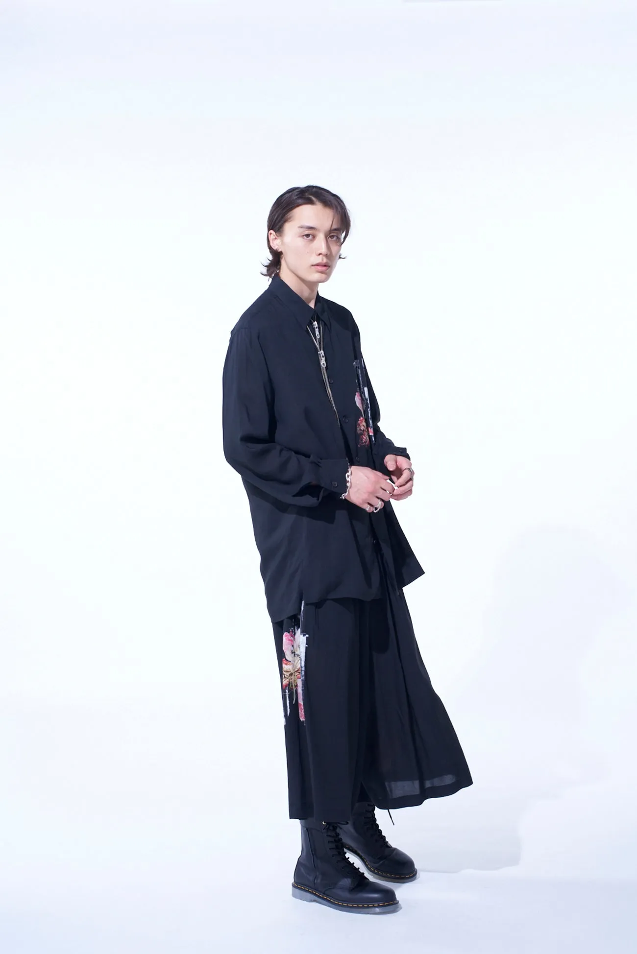 RAYON LOAN “LILY“ PRINTED CULOTTE PANT