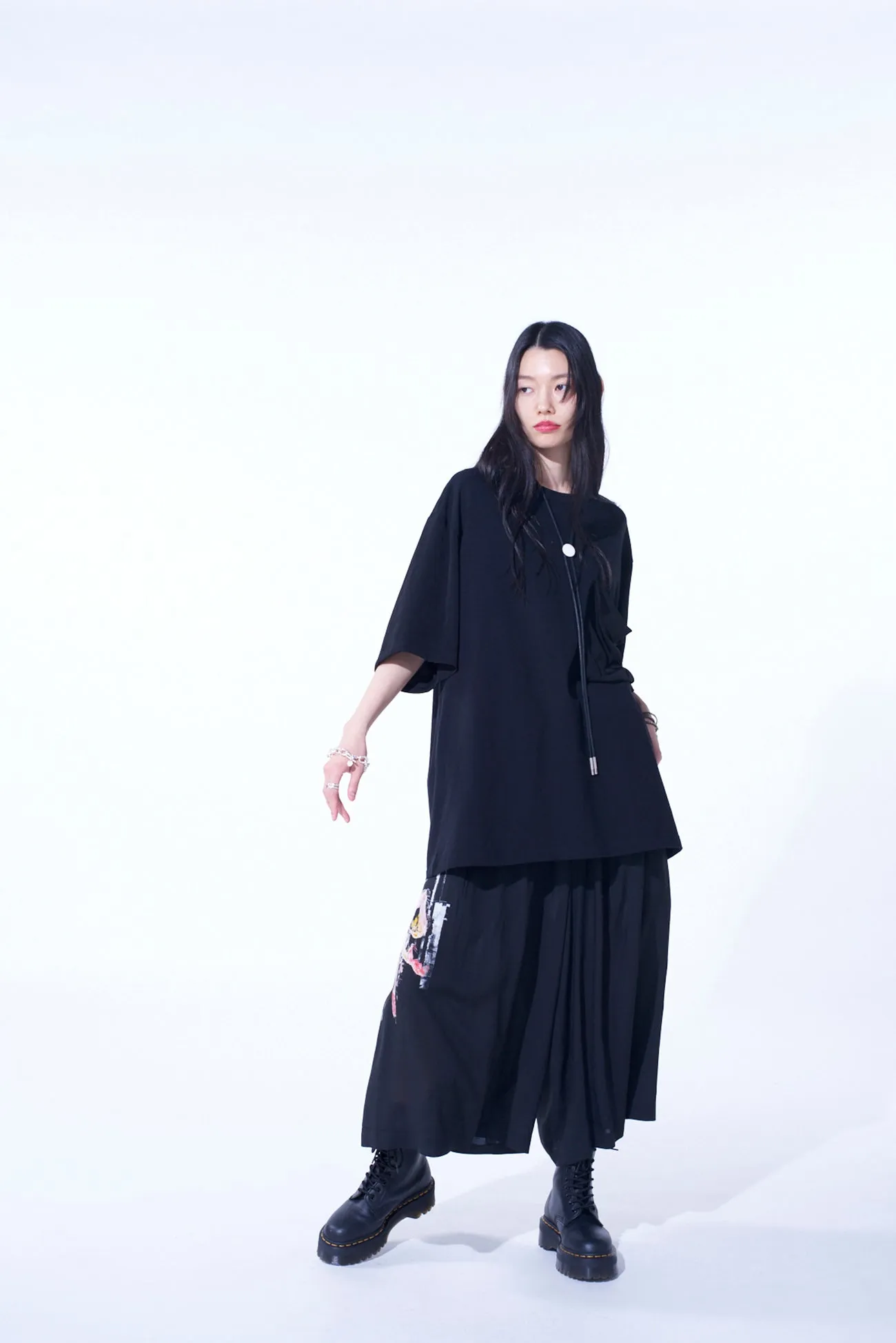 RAYON LOAN “LILY“ PRINTED CULOTTE PANT