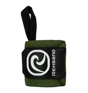 Rehband 18" X-RX Wrist Wraps - Army Green