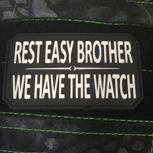 Rest Easy Brother PVC Morale Patch