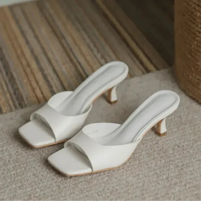 Rosalva Open Toe Mules