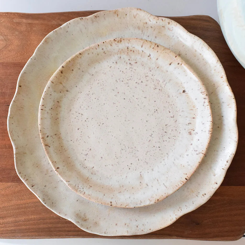 Round Salad Plate Dogwood